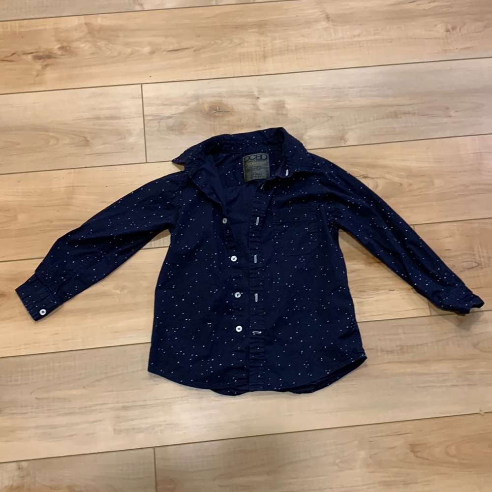 NWOT Drill Company Boys Division Button Down